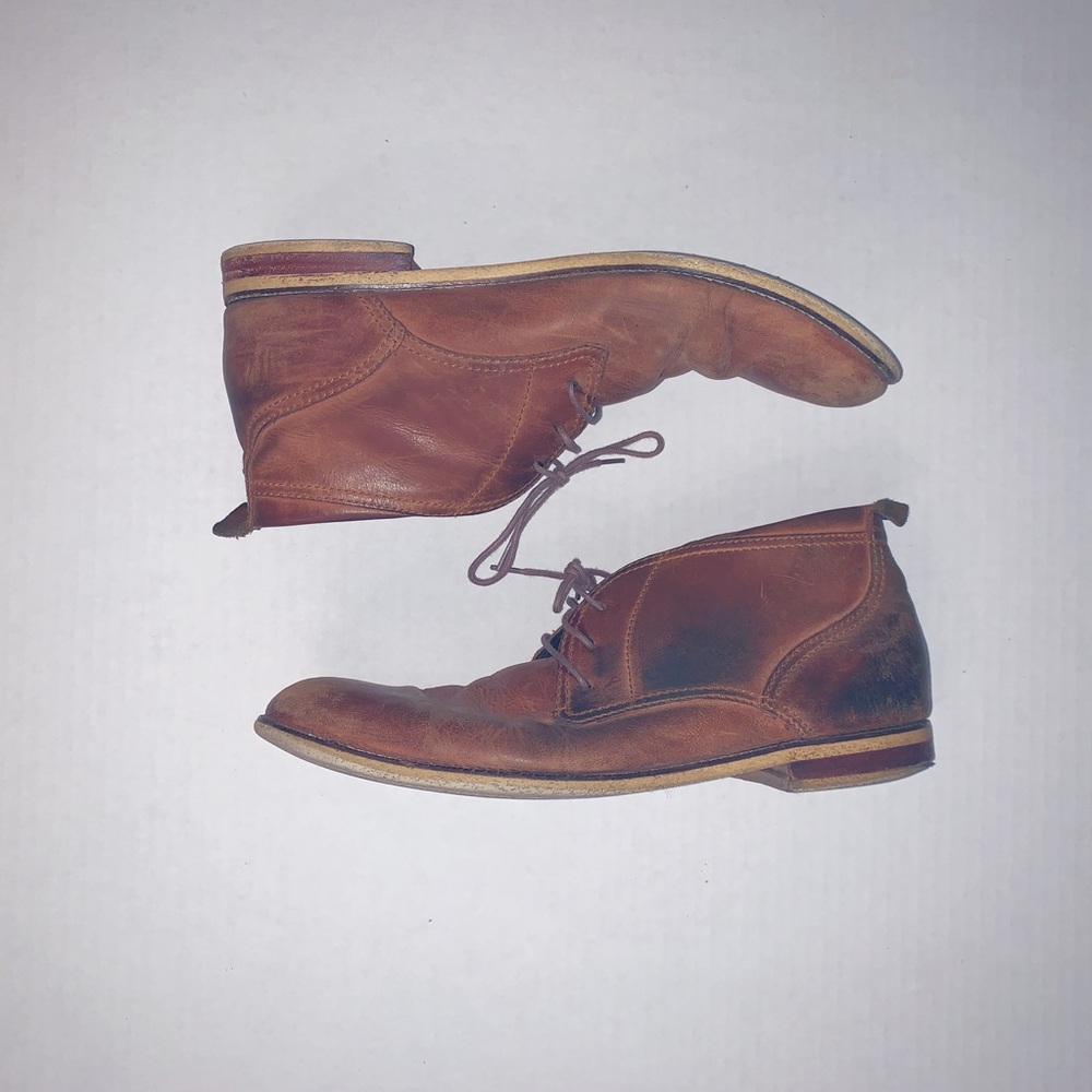 Cole Haan light brown chukka boots